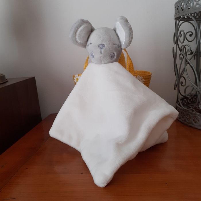 Doudou "Petite Souris qui dort" *mouchoir imprimé - photo numéro 9