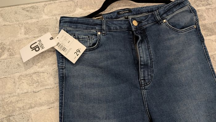 Pontalon jeans taille haute - photo numéro 5