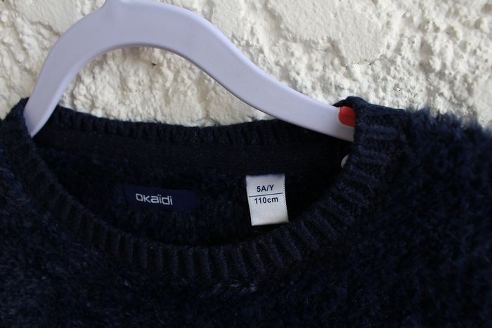 Pull bleu  Okaïdi - photo numéro 3