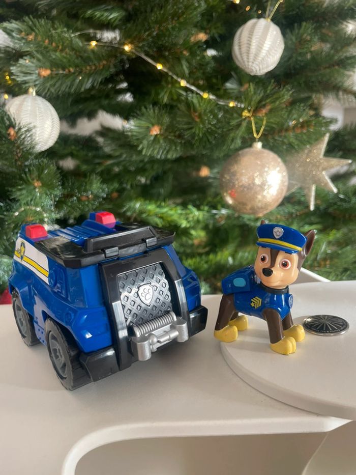 Voiture de police Chase + figurine amovible pat patrouille - photo numéro 4