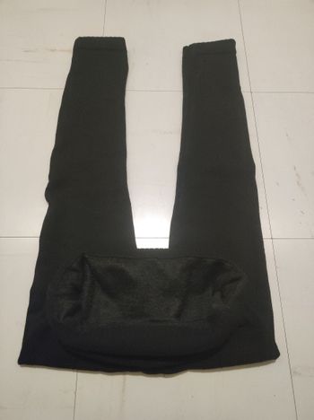 Legging thermique fourré noir taille 1