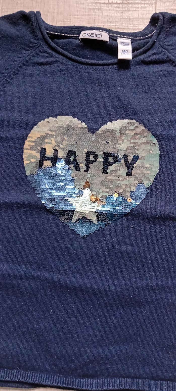 Pull Okaïdi 8 ans - photo numéro 2