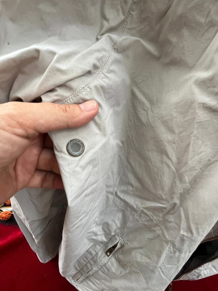 🧥 Veste coupe-vent grise à capuche – OWK – Taille XXL - photo numéro 6