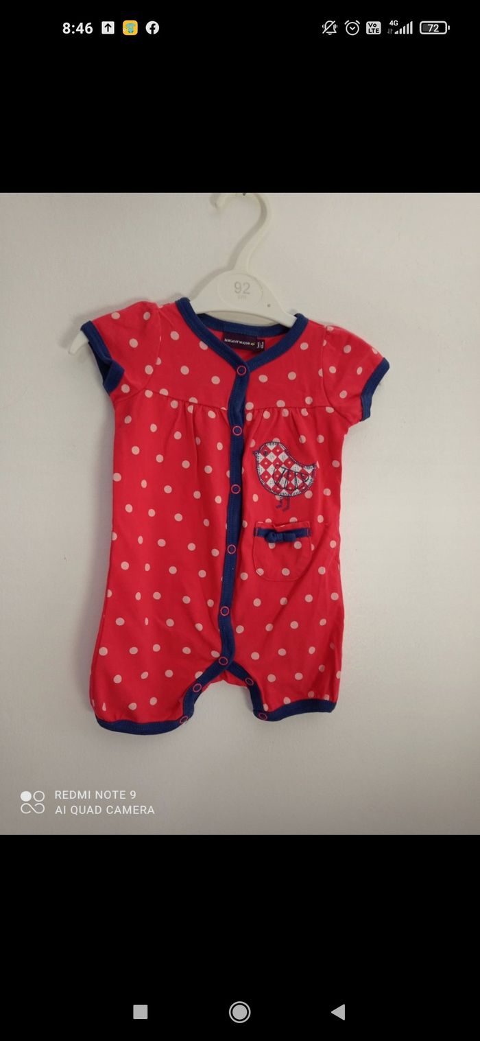 Barboteuse sergent major en 3 mois