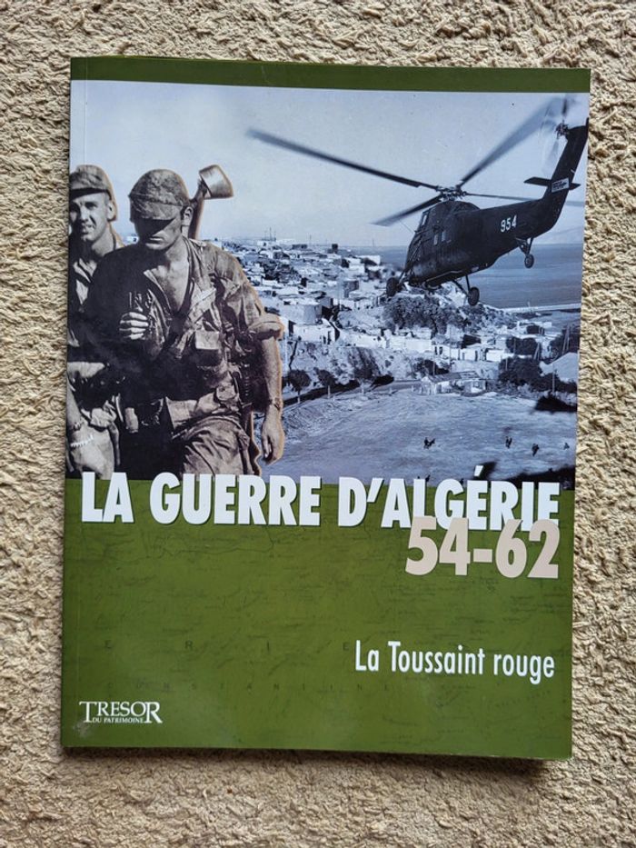 Lot 5 livres Trésor du Patrimoine – La Guerre d’Algérie 54-62 Vol. 1 à 5 - photo numéro 2