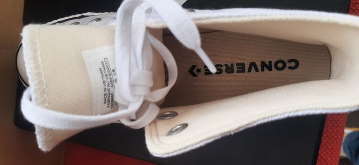 Converse plateforme blanche haute - photo numéro 5