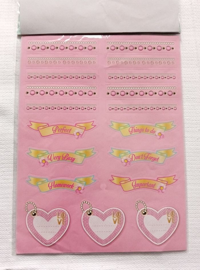 Pack 4 planche stickers + 1 fille - photo numéro 3