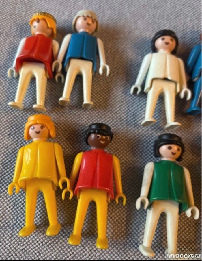 Lot playmobil vintage personnages - photo numéro 4