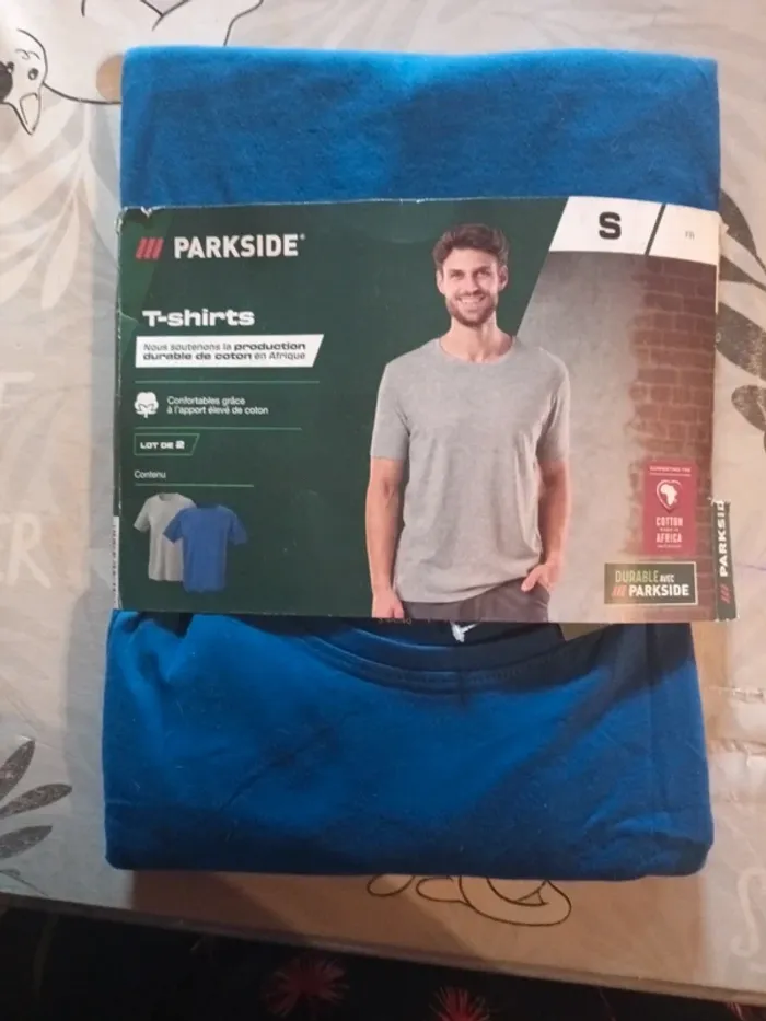 Lot de 2 t shirts parkside taille S