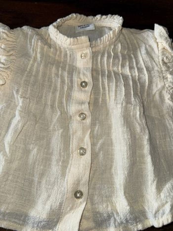 Ensemble salopette chemise - photo numéro 6