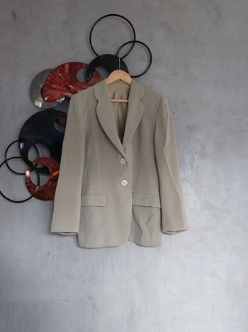 Blazer beige sauge vintage Matiz