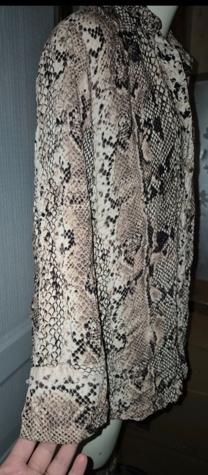 Blouse imprimé serpent - photo numéro 2