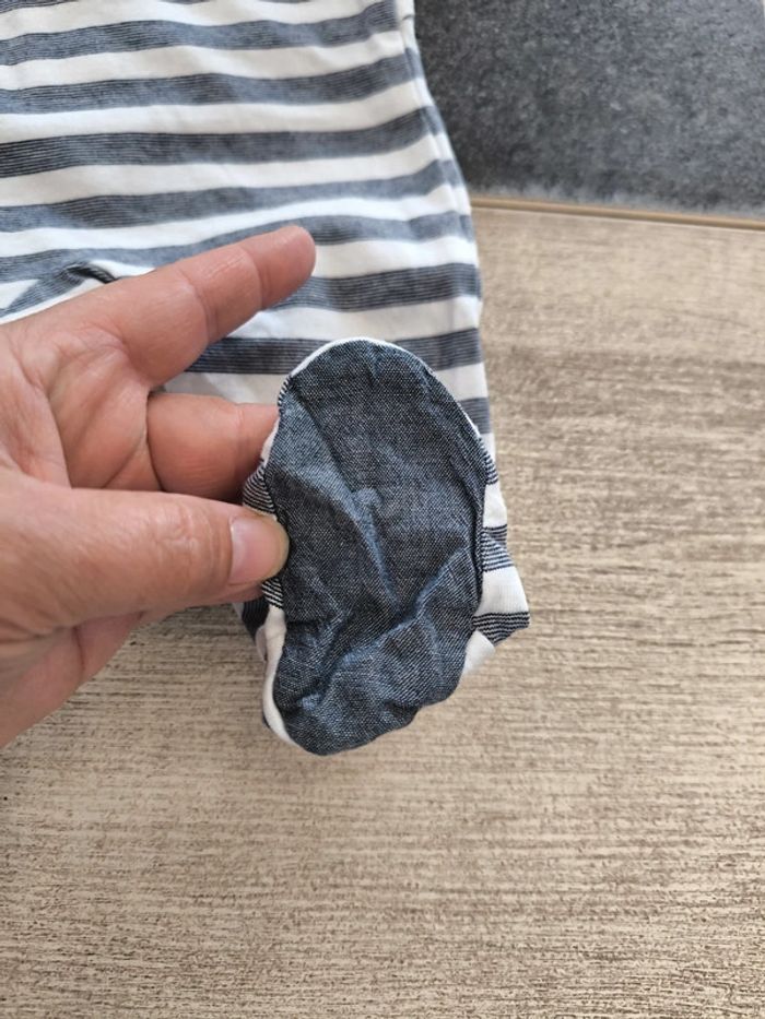 Pyjama léger à col garçon 3 mois obaibi - photo numéro 6