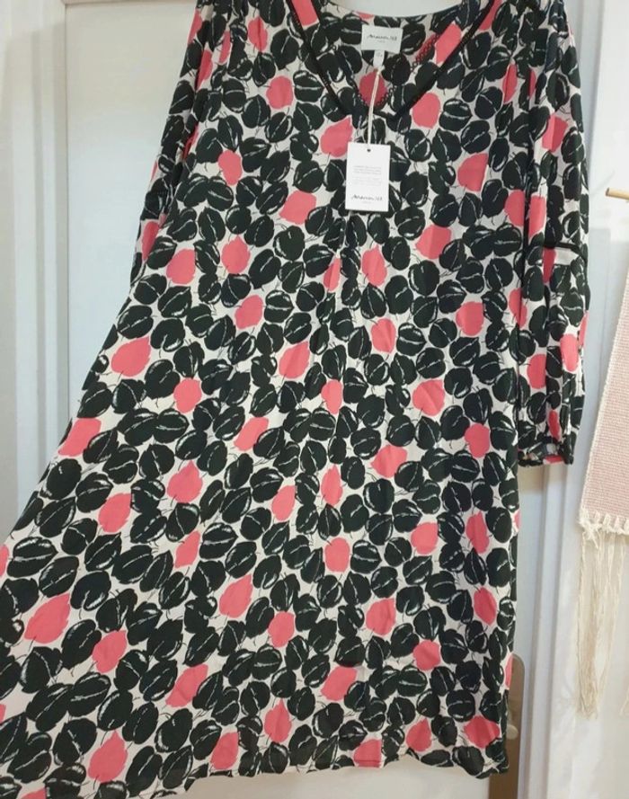 Robe fluide fleurie 123 Taille 40 - photo numéro 2