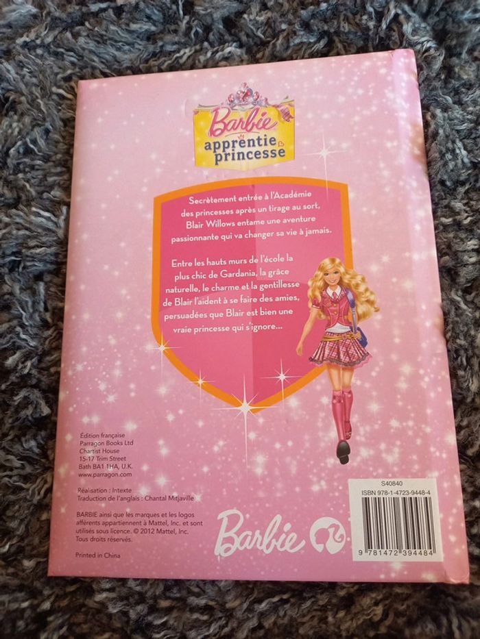 Livre "barbie apprentie princesse" - photo numéro 4