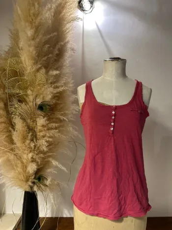 Débardeur Etam rose fuschia M