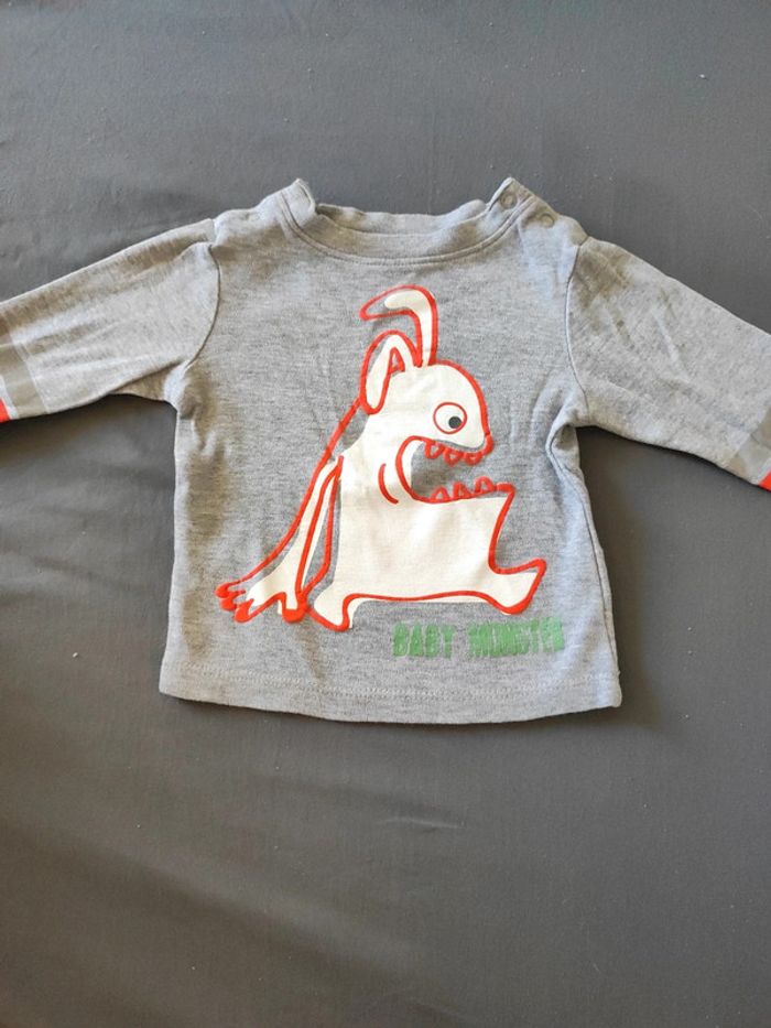 T-shirt manches longues 6 mois Orchestra