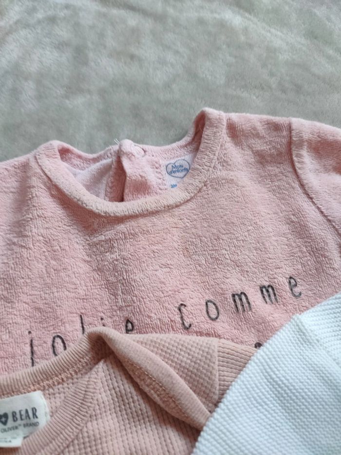 Lot 3mois 59cm Kiabi rabbit Bear Mots d'enfants - photo numéro 5