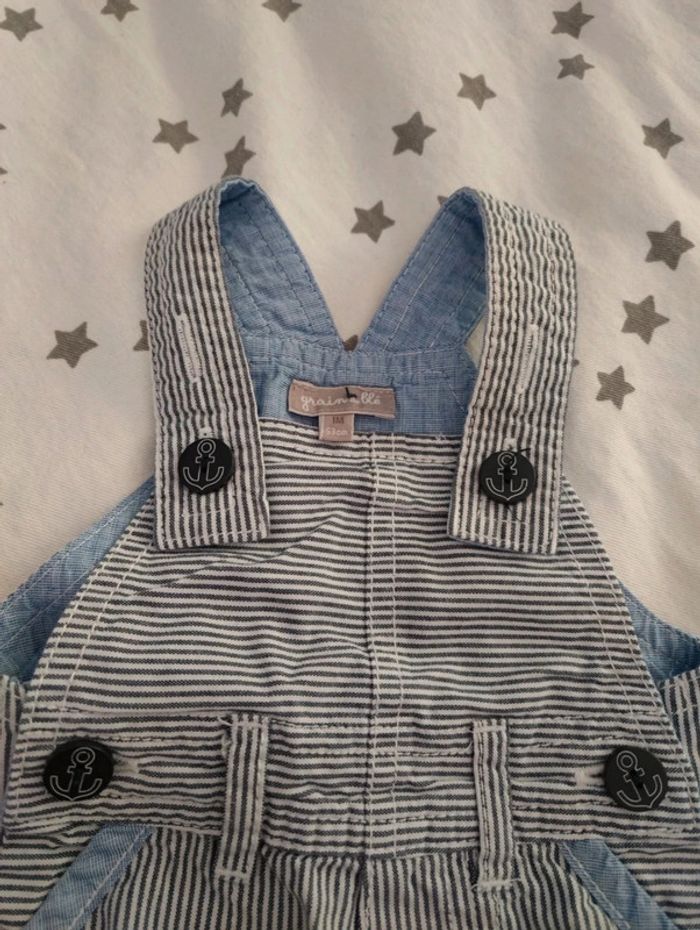 Salopette 1mois grain de blé - photo numéro 2