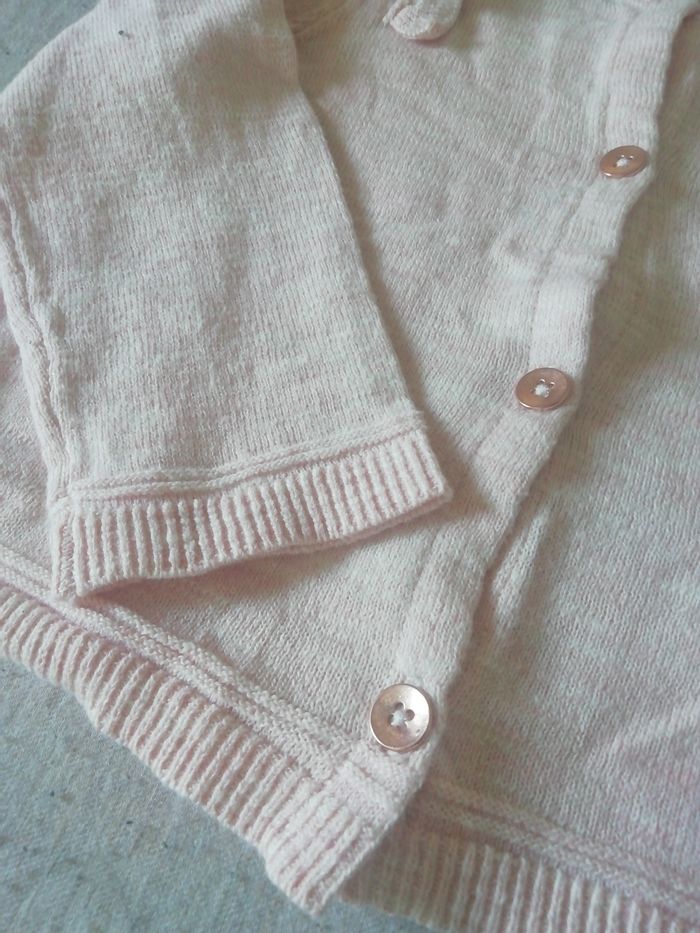 Gilet Maille Fille Neuf 18 mois - photo numéro 4