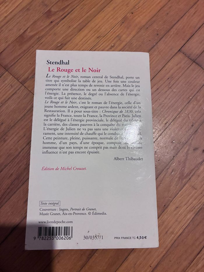 Stendhal-le rouge et le noir - photo numéro 2