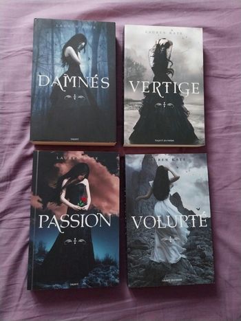 Romans Saga Damnés tomes 1 à 4 Lauren Kate Bayard