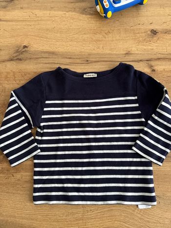 Marinière T-shirt 2 ans