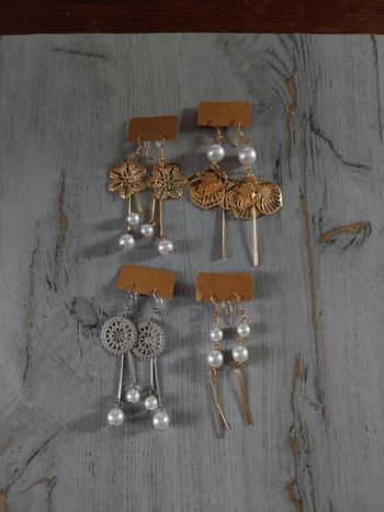 Lot boucles d'oreilles neuves