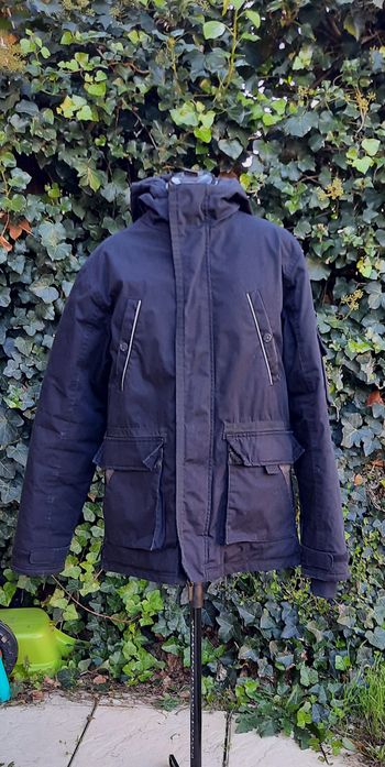 Parka noir, Supply & Demand, homme, taille M