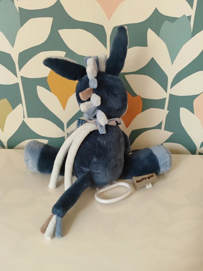 Peluche musicale âne Alex Nattou - photo numéro 3