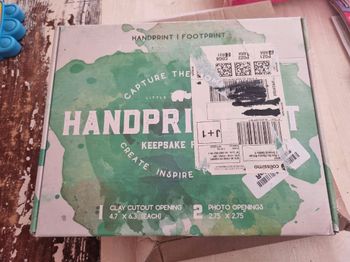 Kit d'empreinte + cadre photo