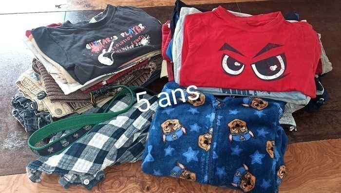 Lot vêtements garçon 5 ans