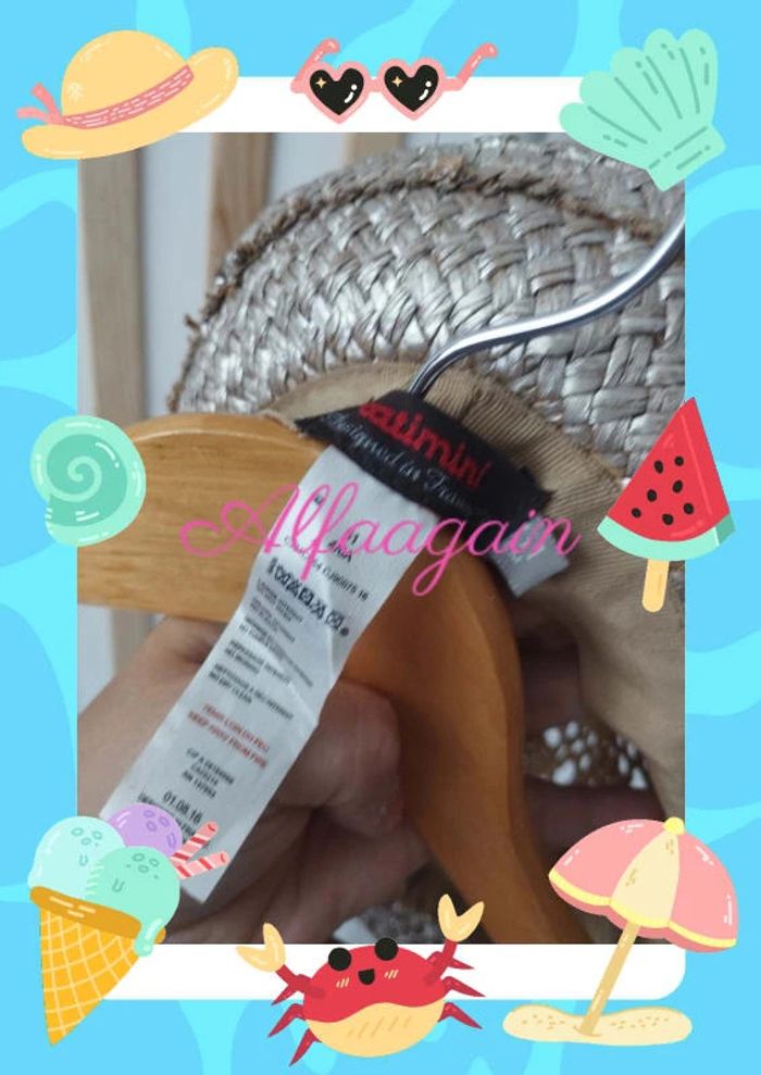 Chapeau catimini jungle dream 51cm - photo numéro 5