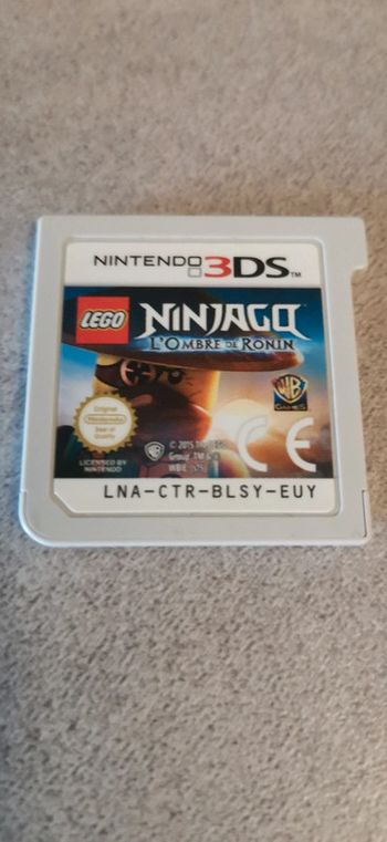 Jeux nintendo 3ds lego ninjago l'ombre de ronin en loose