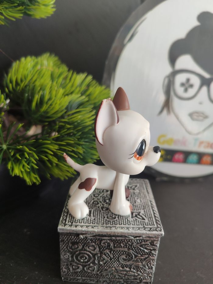 Littlest Petshop Pet Shop LPS Authentic  Authentique dog Great Dane 750 Danois - photo numéro 6