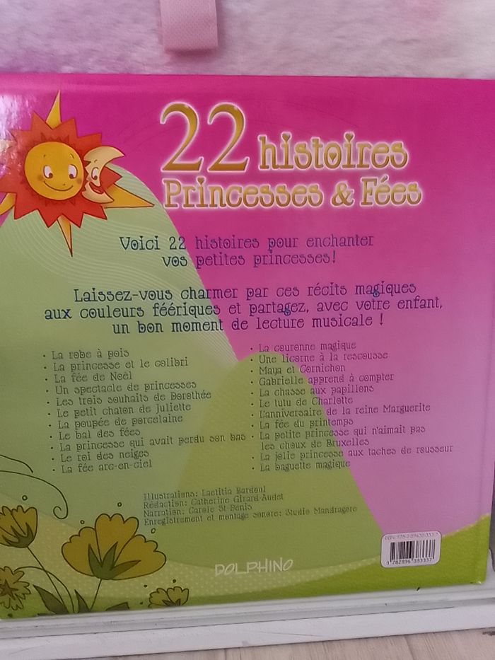 22 histoires de princesse & de fées - photo numéro 2