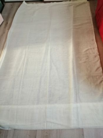 rideau voile écru 214 x 260 cm