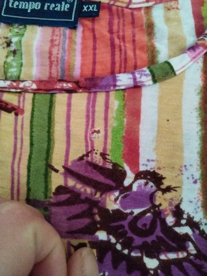 Jolie blouse fleuries taille XXL - photo numéro 5