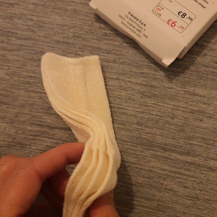 Lot 2 paires chaussettes nouveau-né premiers jours en laine - Prénatal - photo numéro 4