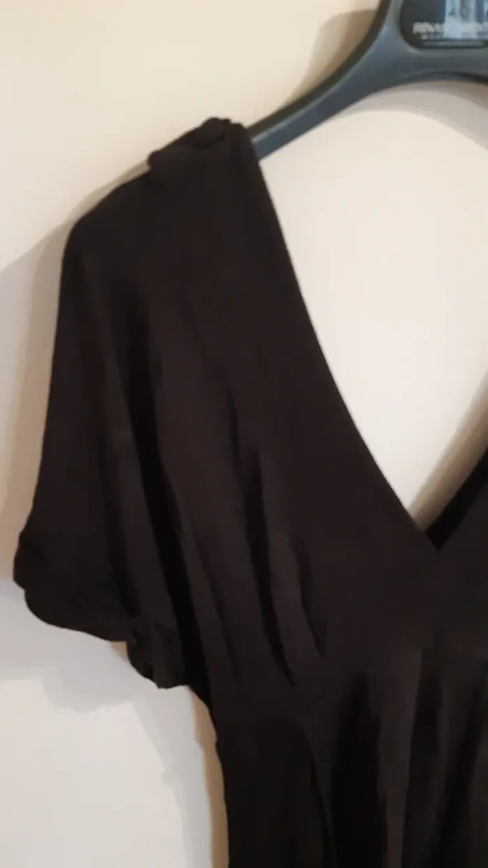 Robe noire mango taille M