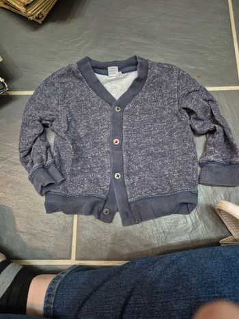 Veste boutons