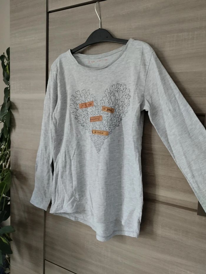 T-shirt manches longues 10ans