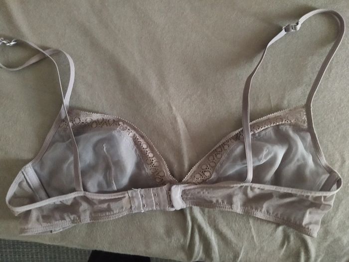Soutien gorge triangle parme - photo numéro 2