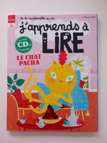 Livre CD J'apprends à lire Milan
