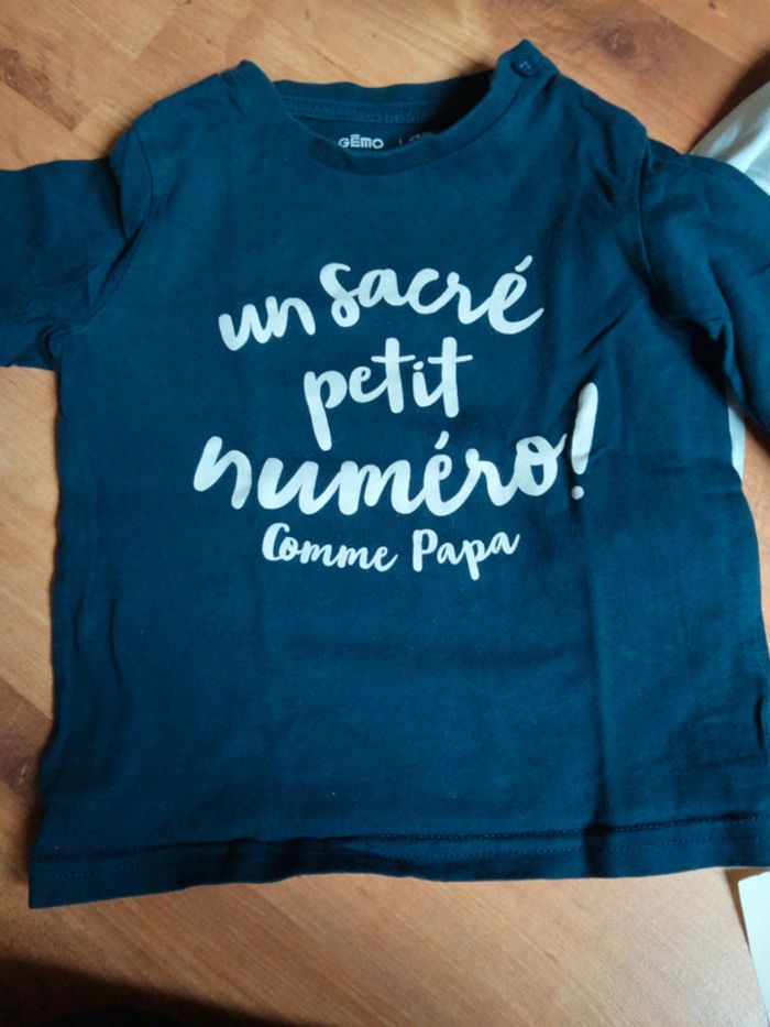 Lot tee-shirts manches longues - photo numéro 2