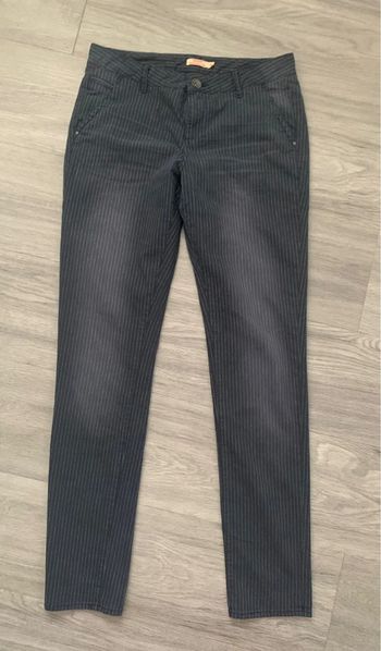 Jean skinny à rayures DDP T38