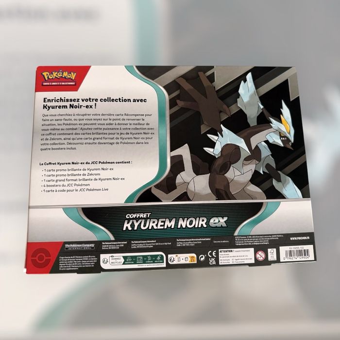 À vendre : Coffret Pokémon Kyurem Noir EX - Neuf et scellé Jamais ouvert - photo numéro 4