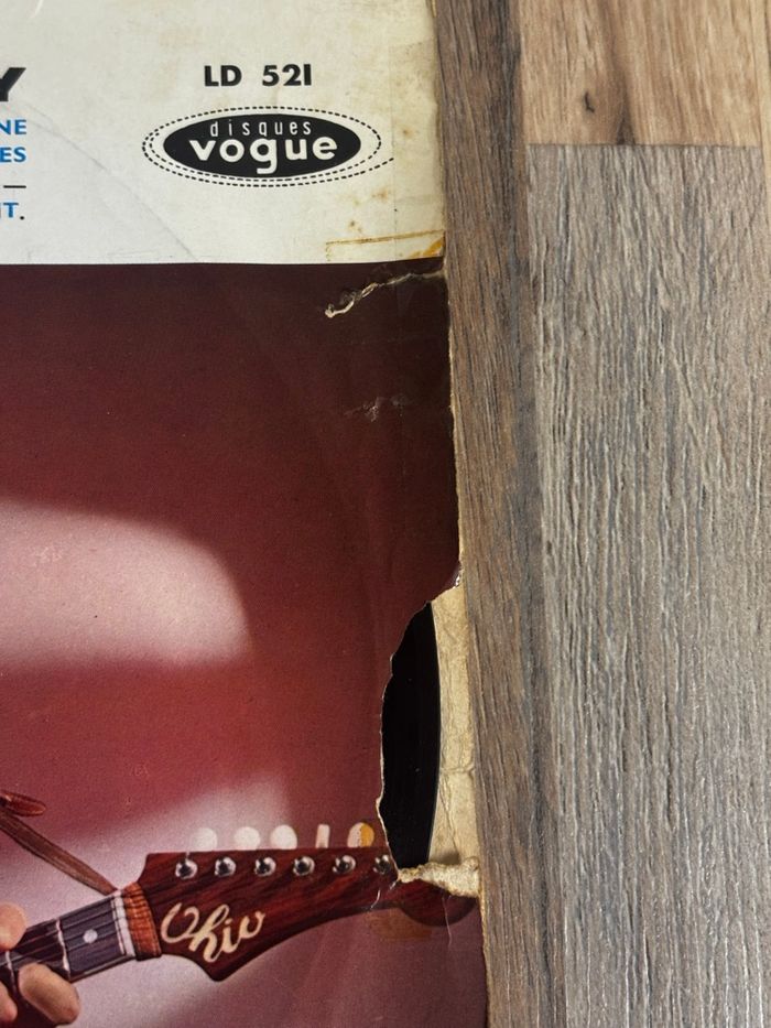 Vinyle 33 tours 25 cm Johnny Hallyday Hello Johnny - photo numéro 3