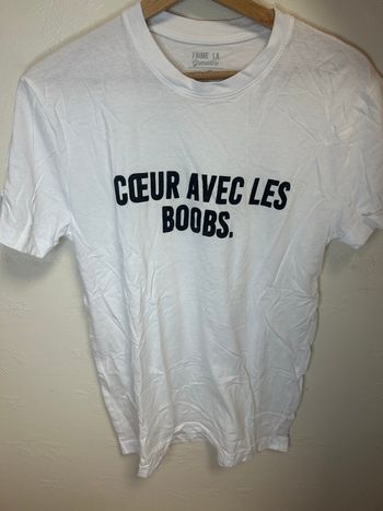 T shirt Undiz blanc noir