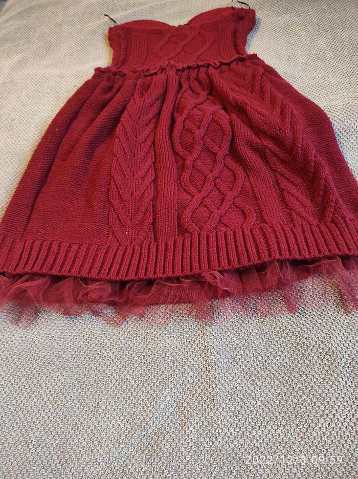 Robe bustier en laine - photo numéro 5